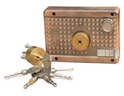 9219銅頭外裝門鎖